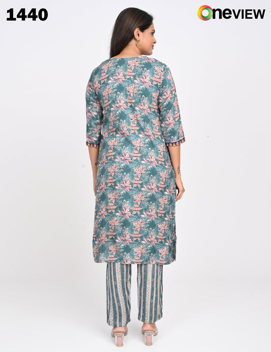 ONEVIEW | 1440 | CAPSULE 2 PIECE SET WITH EMBROIDERY