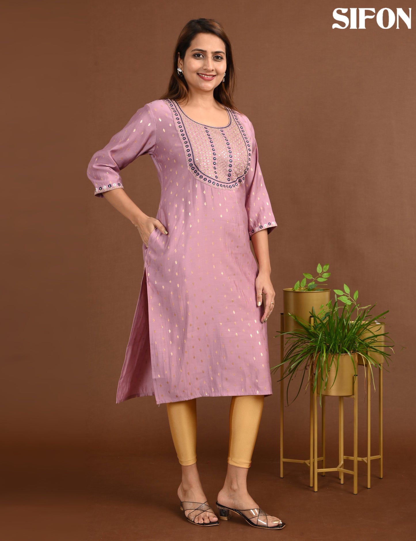 SIFON | ROMAN SILK BIG EMBROIDERY | 1696