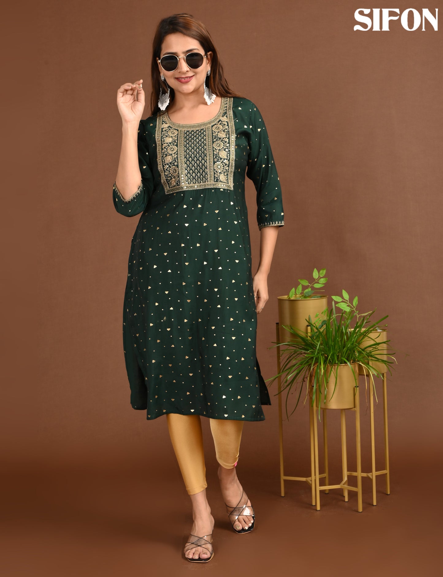 SIFON | ROMAN SILK BIG EMBOIDERY | 1697