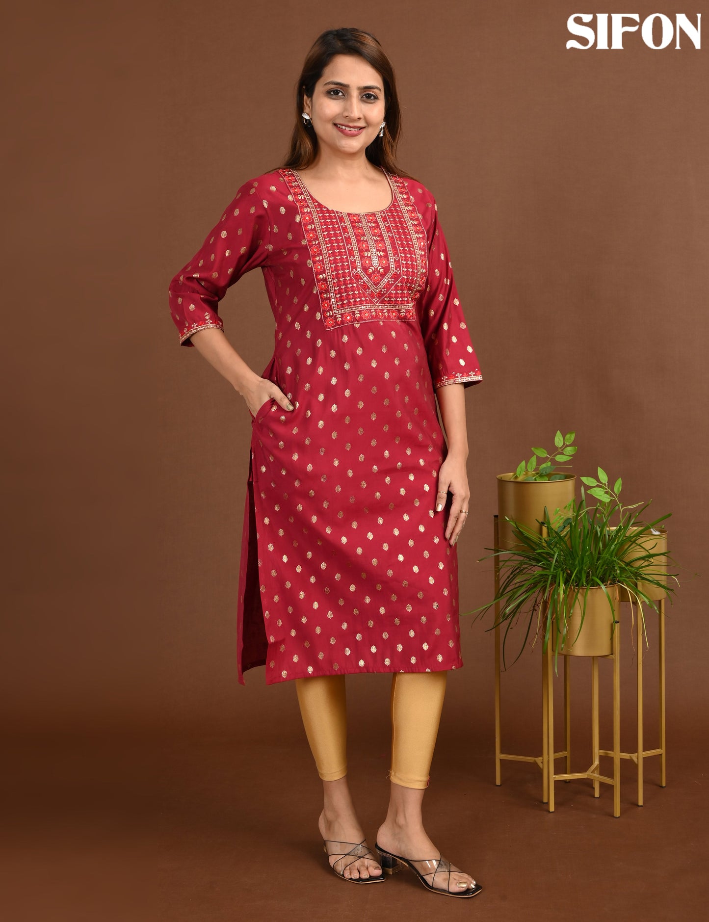 SIFON | ROMAN SILK BIG EMBROIDERY | 1700