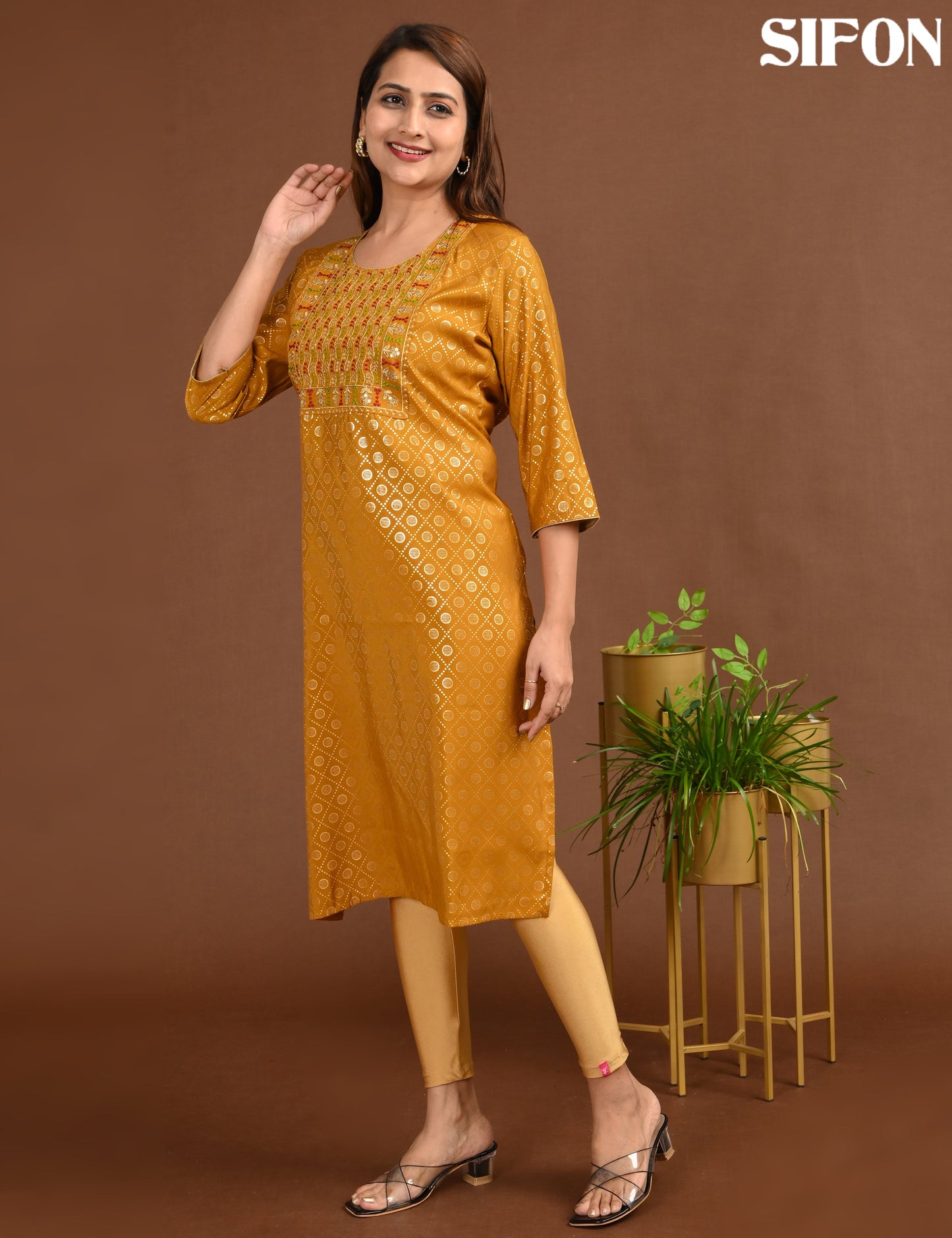 SIFON | ROMAN SILK BIG EMBROIDERY | 1702