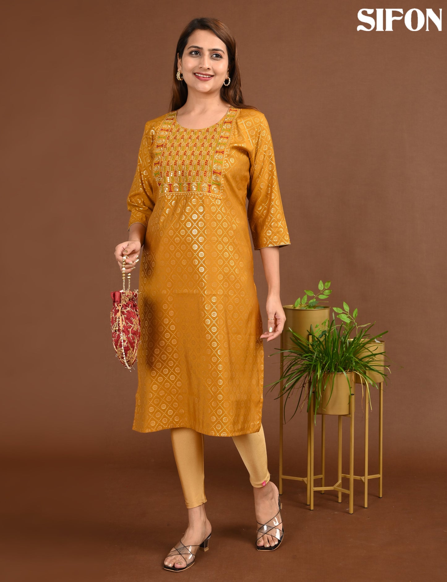 SIFON | ROMAN SILK BIG EMBROIDERY | 1702