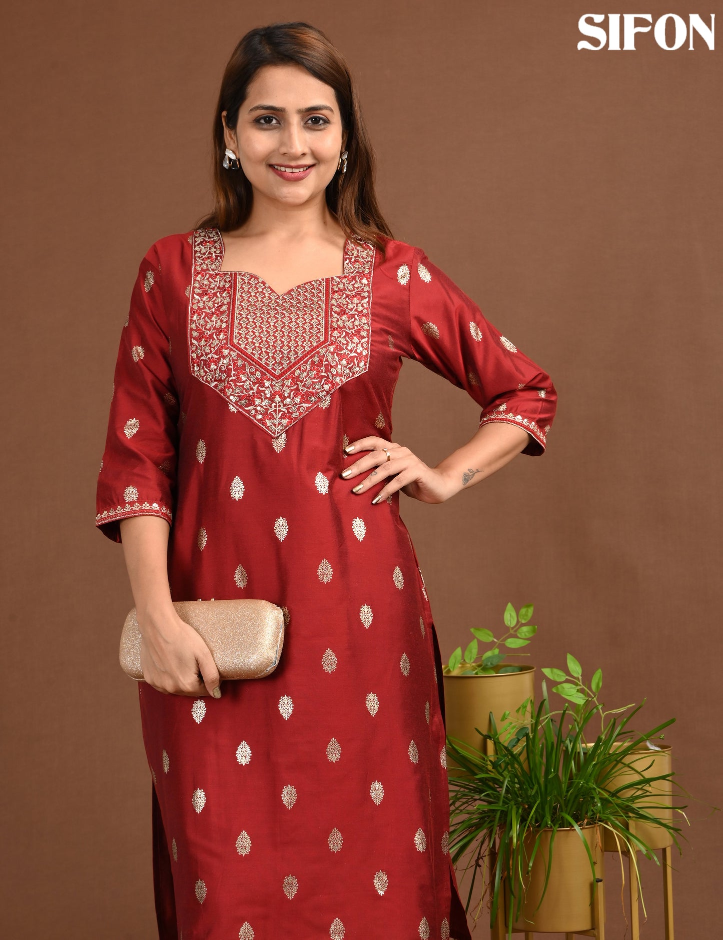 SIFON | ROMAN SILK BIG EMBROIDERY | 1705