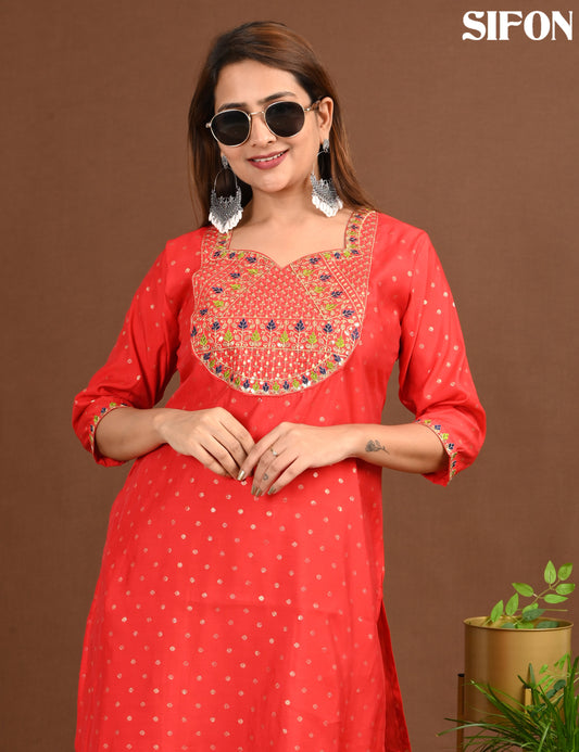 SIFON | 1707 | ROMAN SILK BIG EMBROIDERY