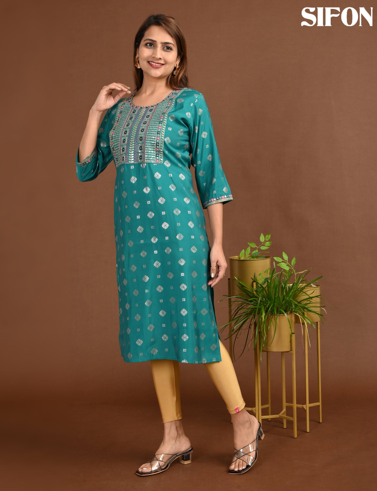SIFON | ROMAN SILK BIG EMBROIDERY | 1727
