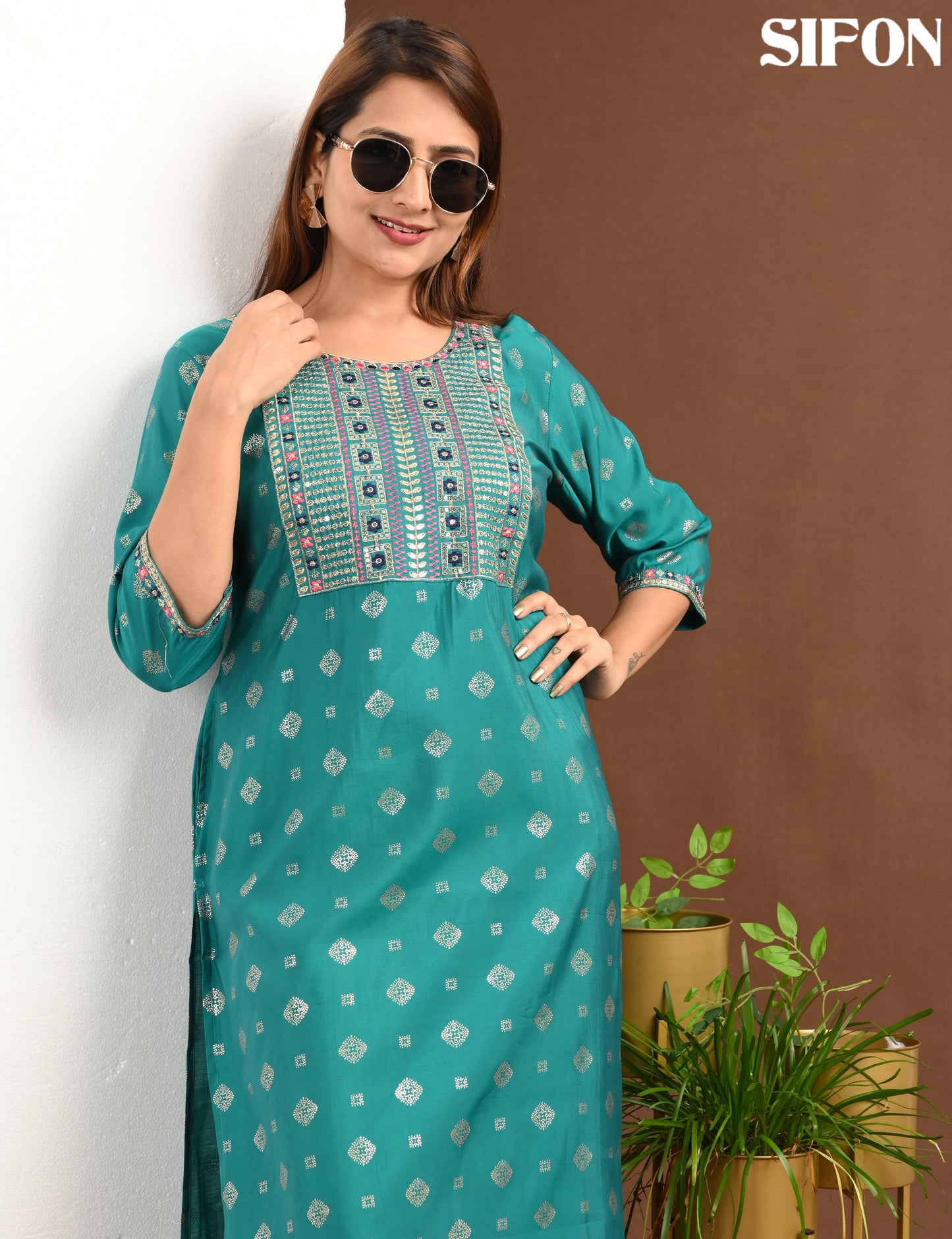 SIFON | ROMAN SILK BIG EMBROIDERY | 1727