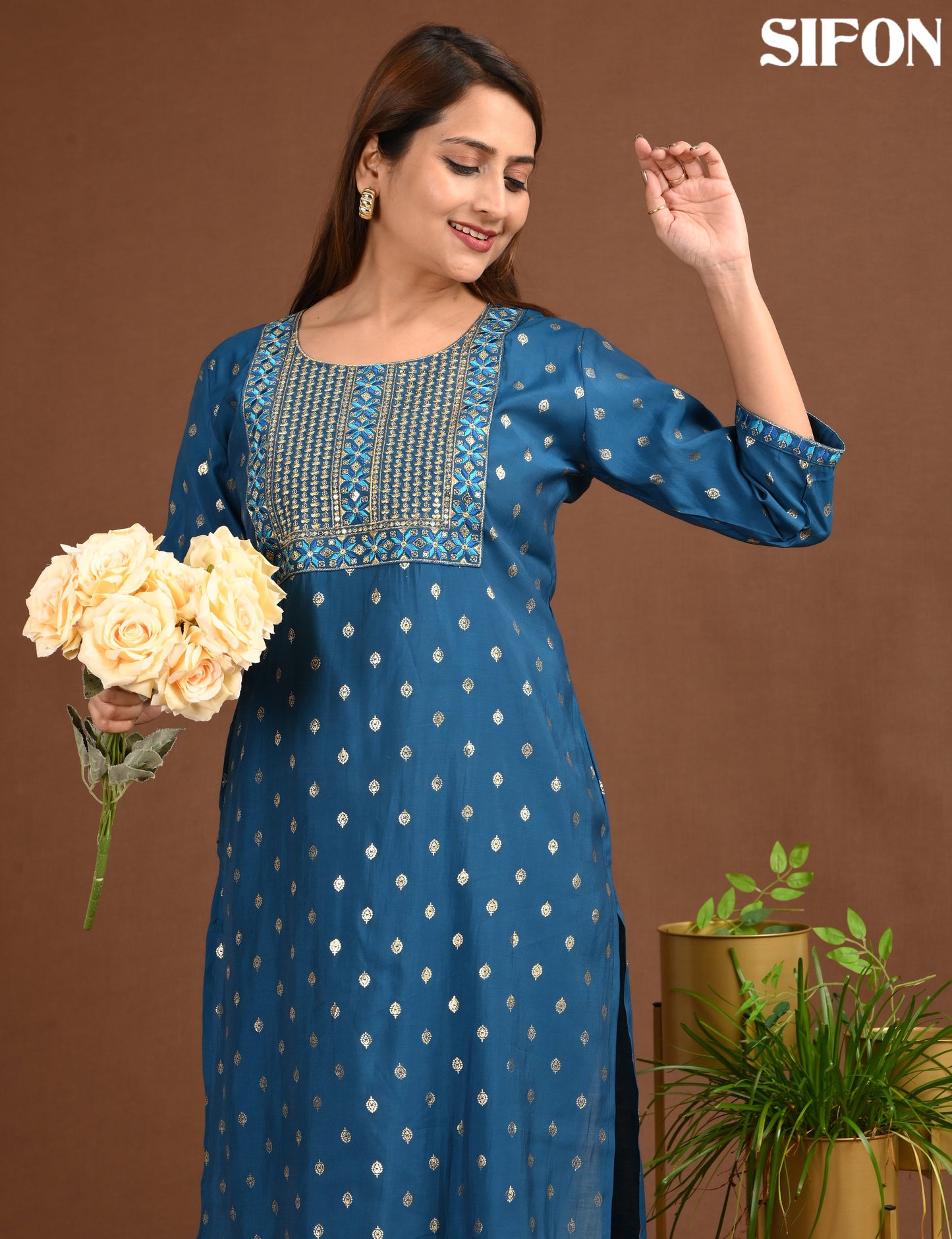SIFON | ROMAN SILK BIG EMBROIDERY | 1737
