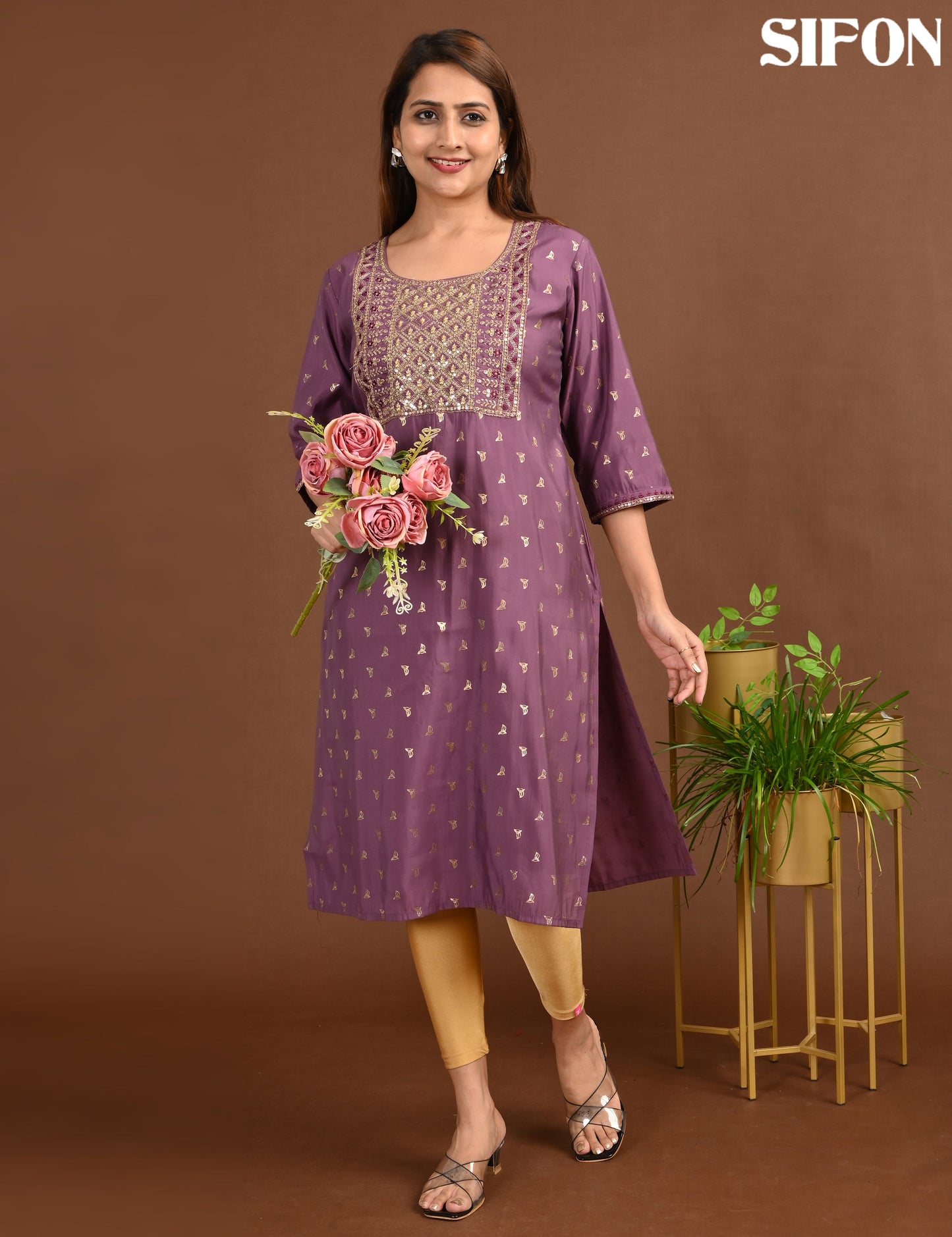 SIFON | ROMAN SILK BIG EMBROIDERY | 1742