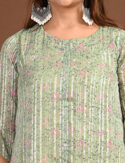 ONVIEW | SATIN A LINE SIDE OPEN WITH LINING | 1504