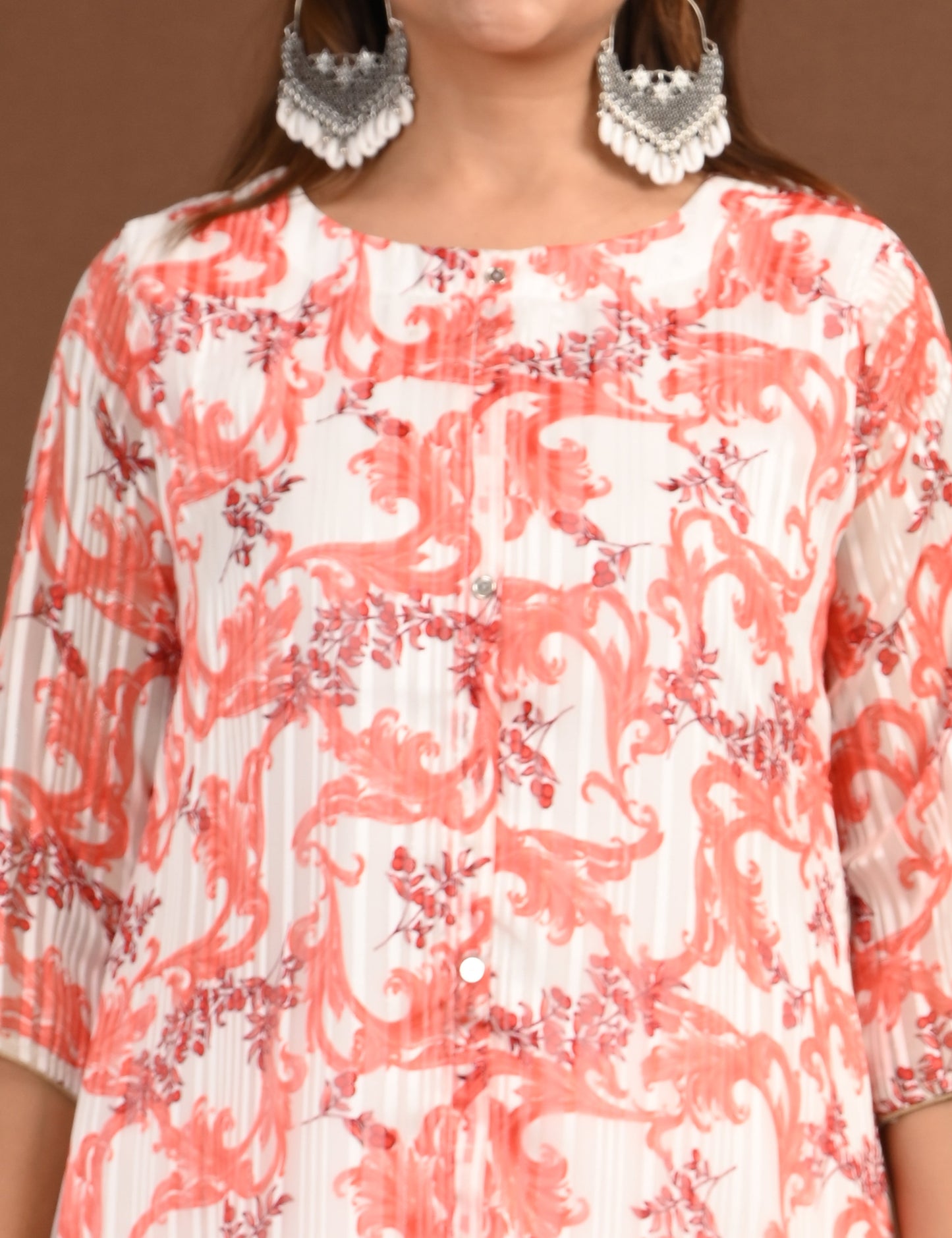 ONVIEW | SATIN A LINE SIDE OPEN WITH LINING | 1507
