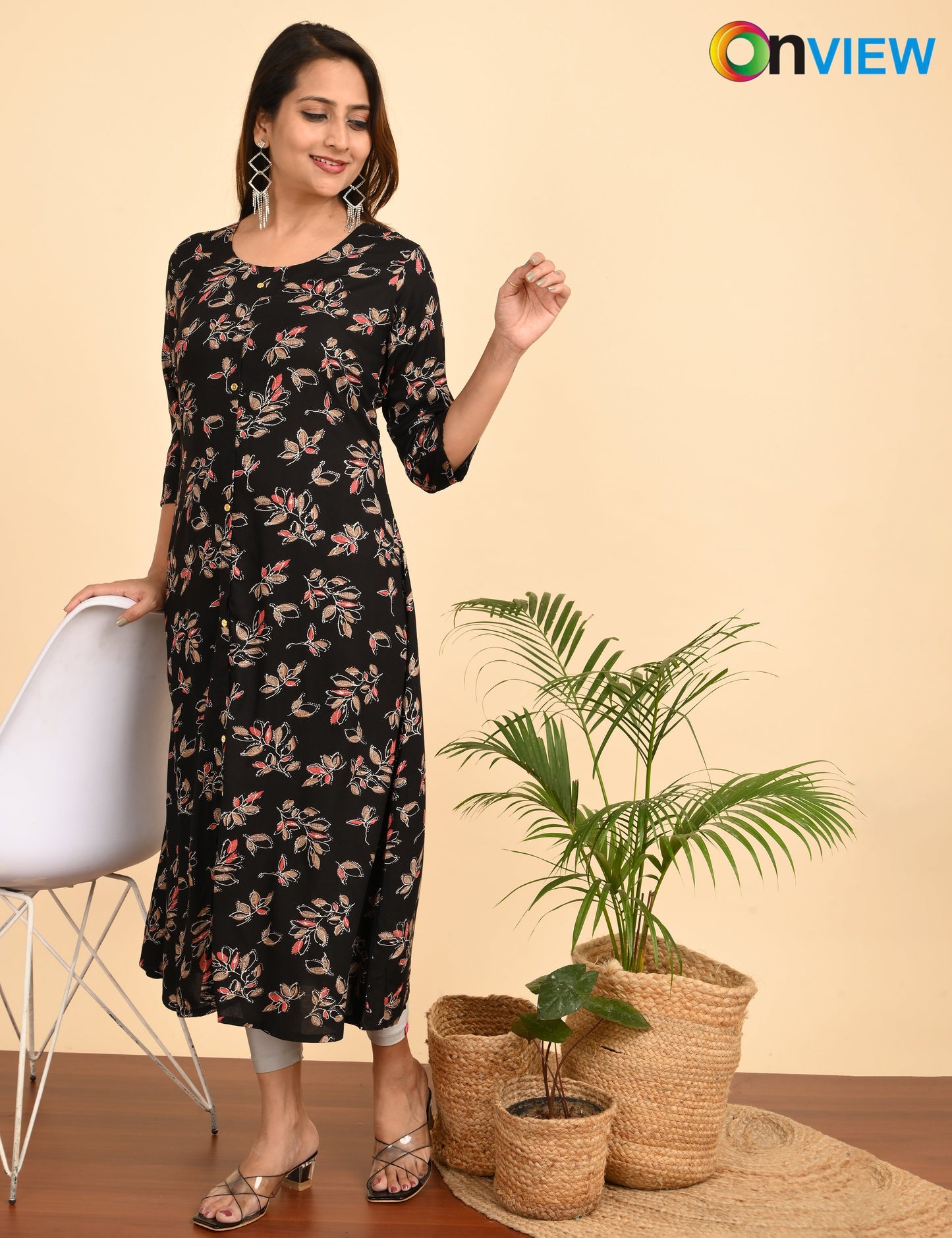 ONVIEW | 1558 | VATICAN FOIL A LINE UMBRELLA