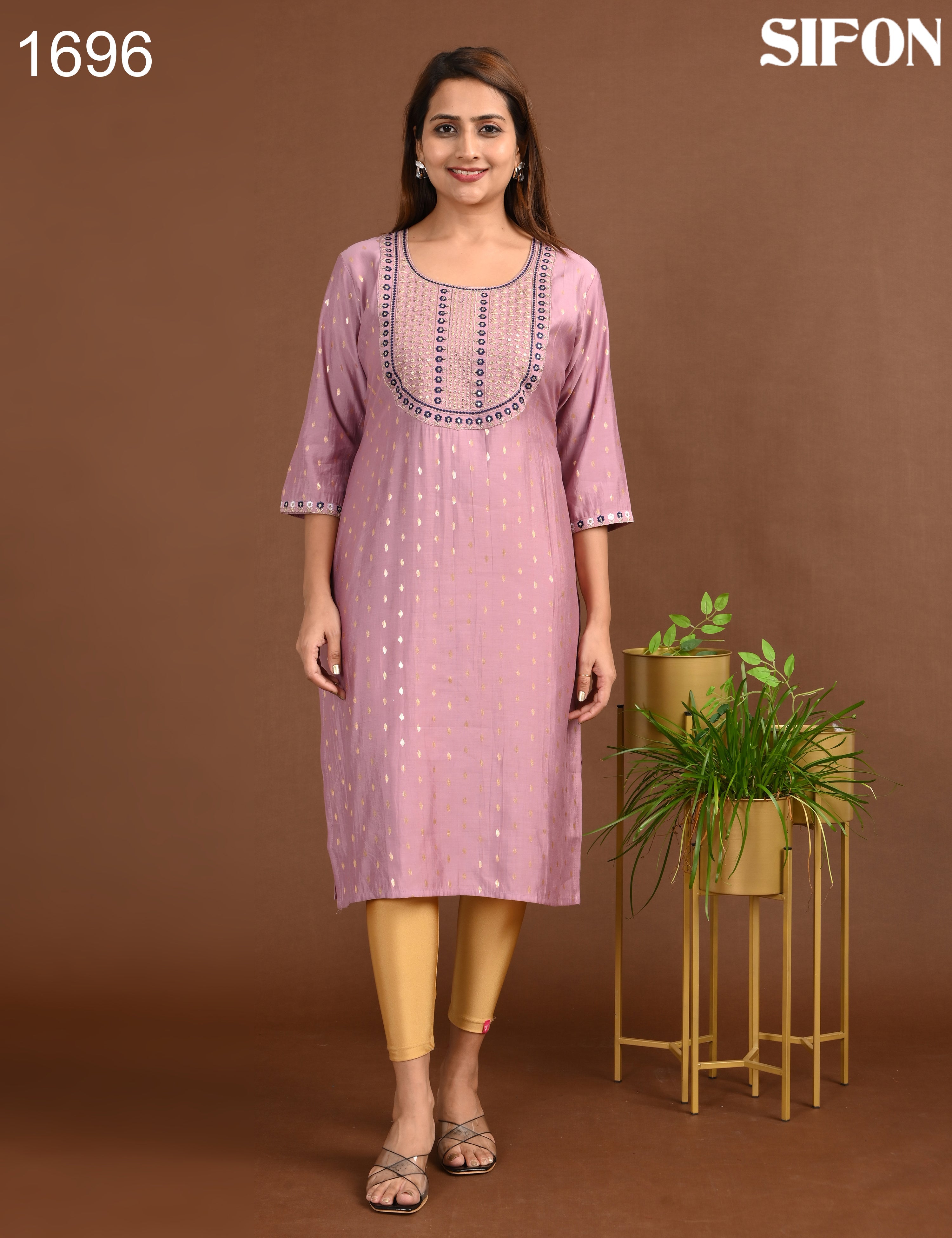 SIFON | ROMAN SILK BIG EMBROIDERY | 1696