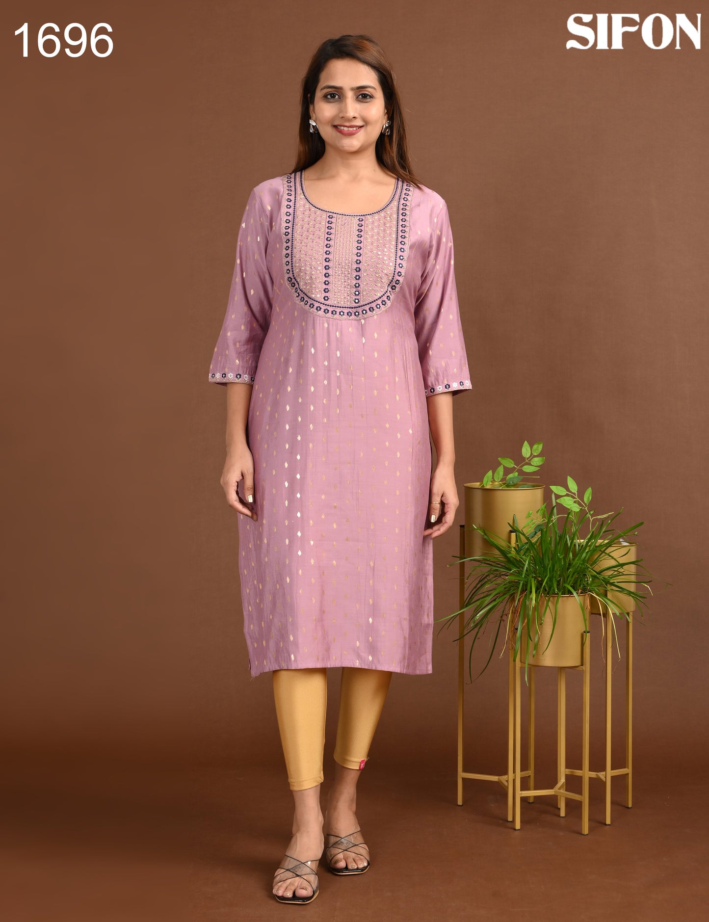 SIFON | ROMAN SILK BIG EMBROIDERY | 1696