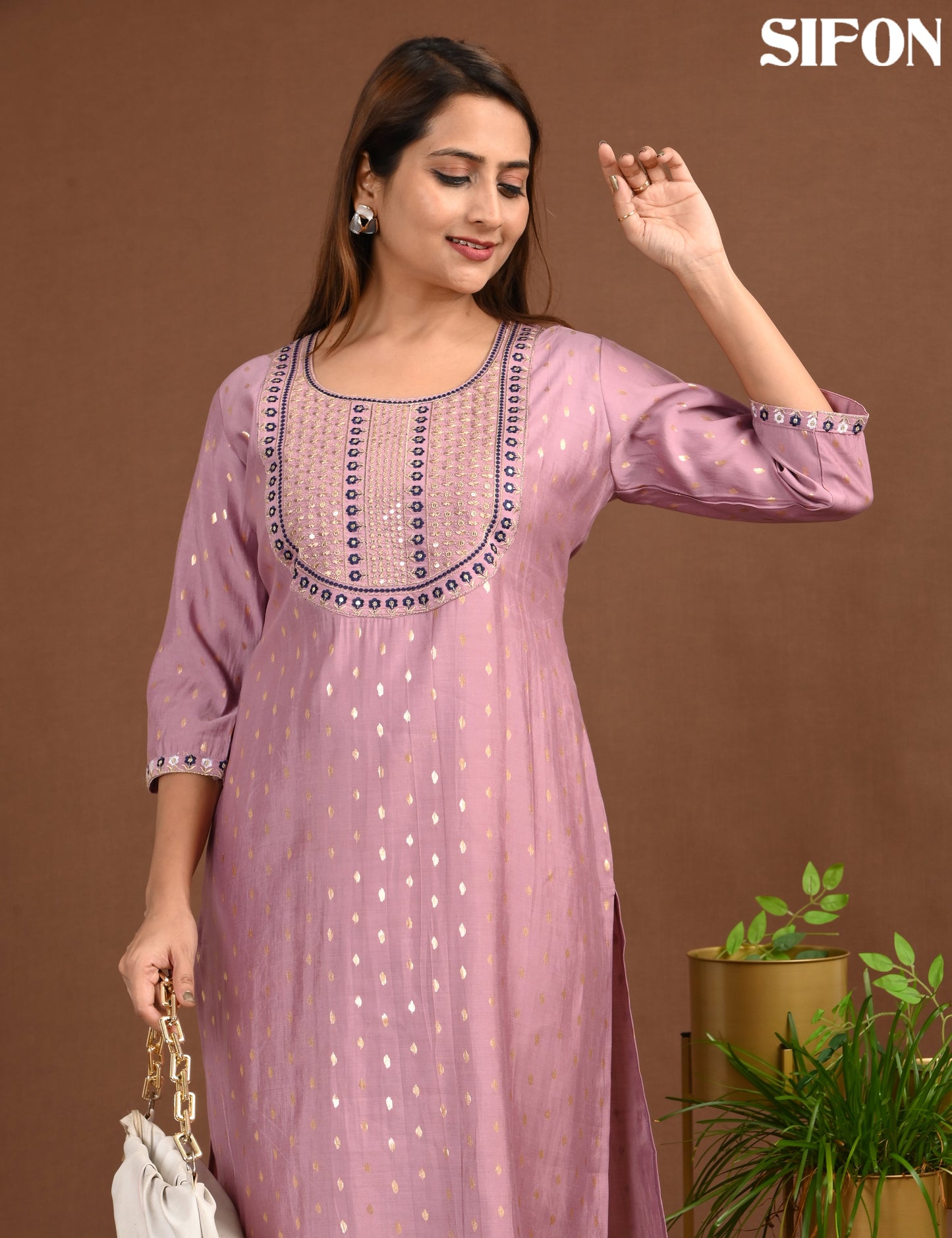SIFON | ROMAN SILK BIG EMBROIDERY | 1696