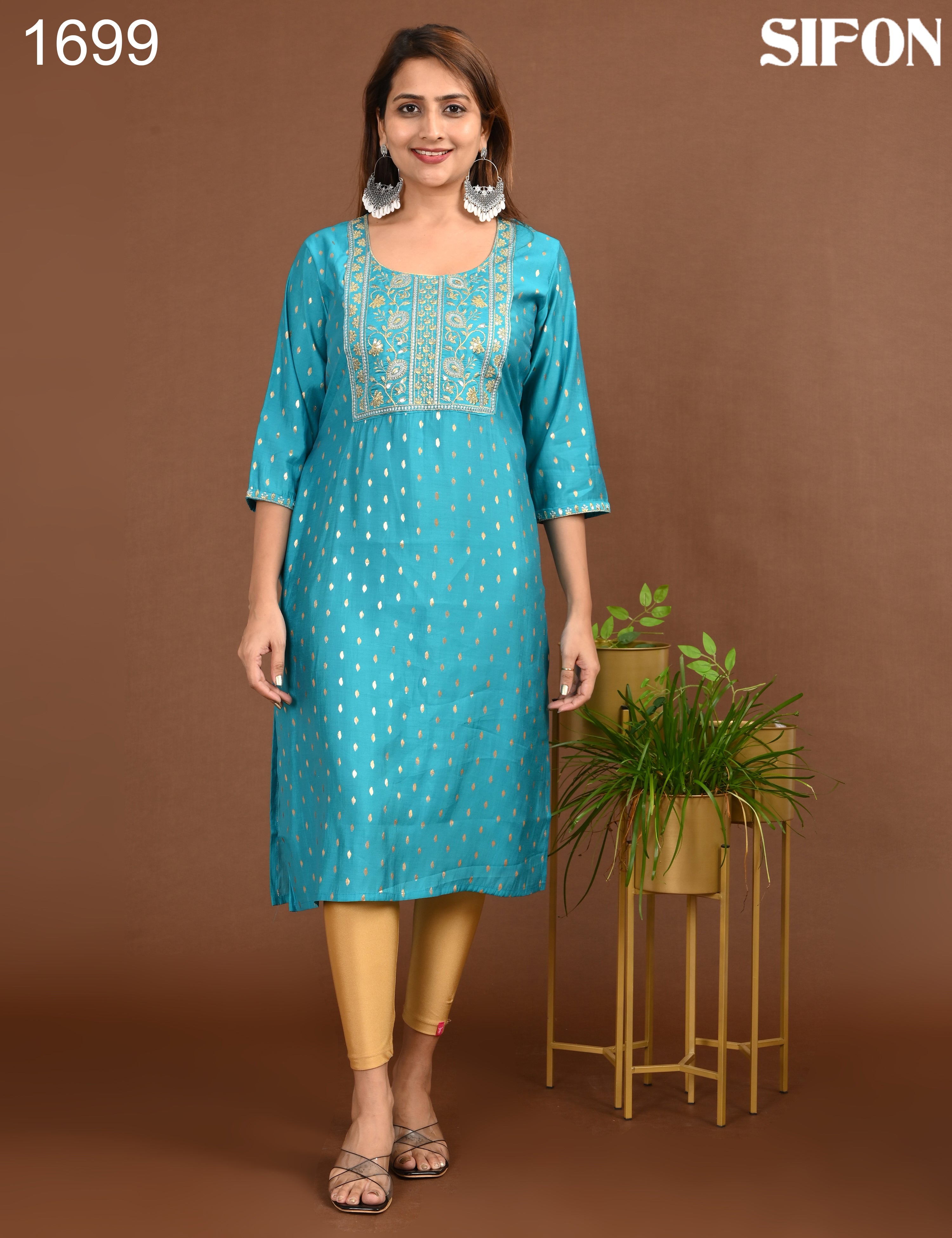 SIFON | ROMAN SILK BIG EMBROIDERY | 1699