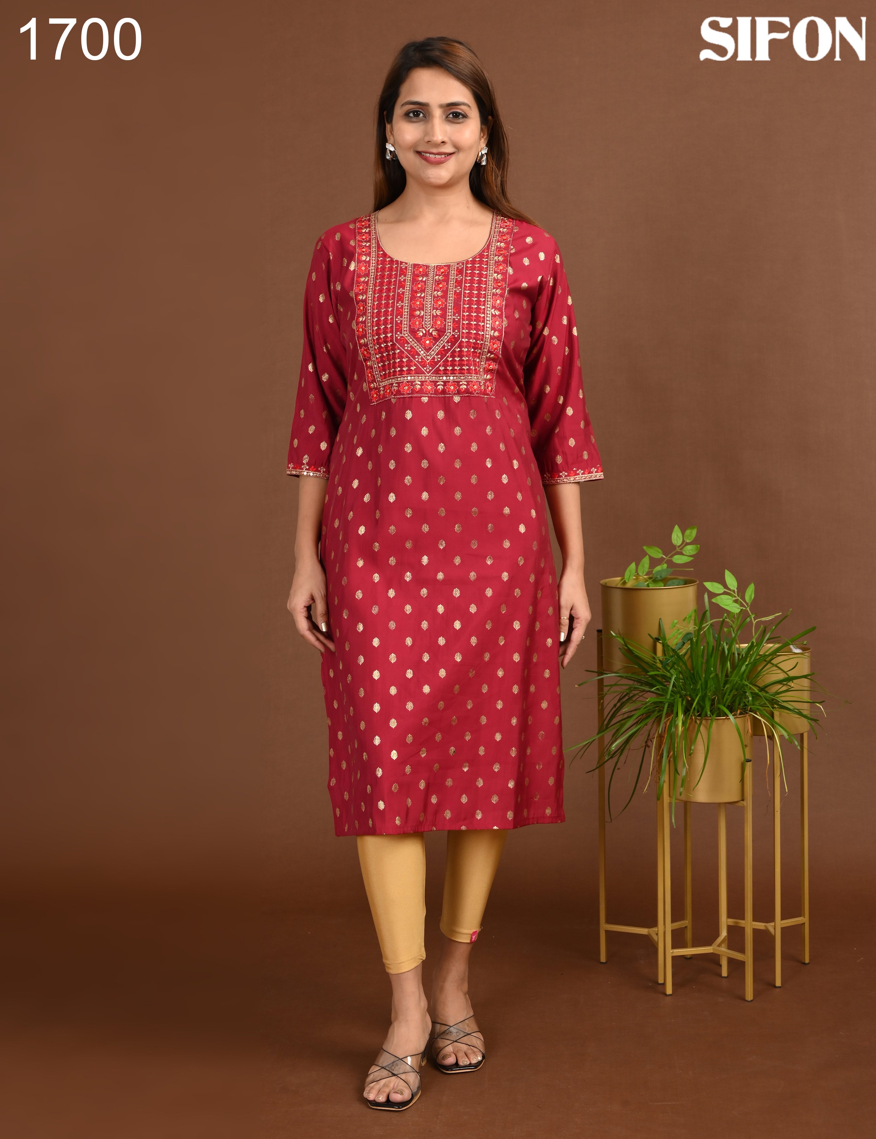 SIFON | ROMAN SILK BIG EMBROIDERY | 1700