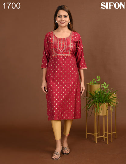 SIFON | ROMAN SILK BIG EMBROIDERY | 1700