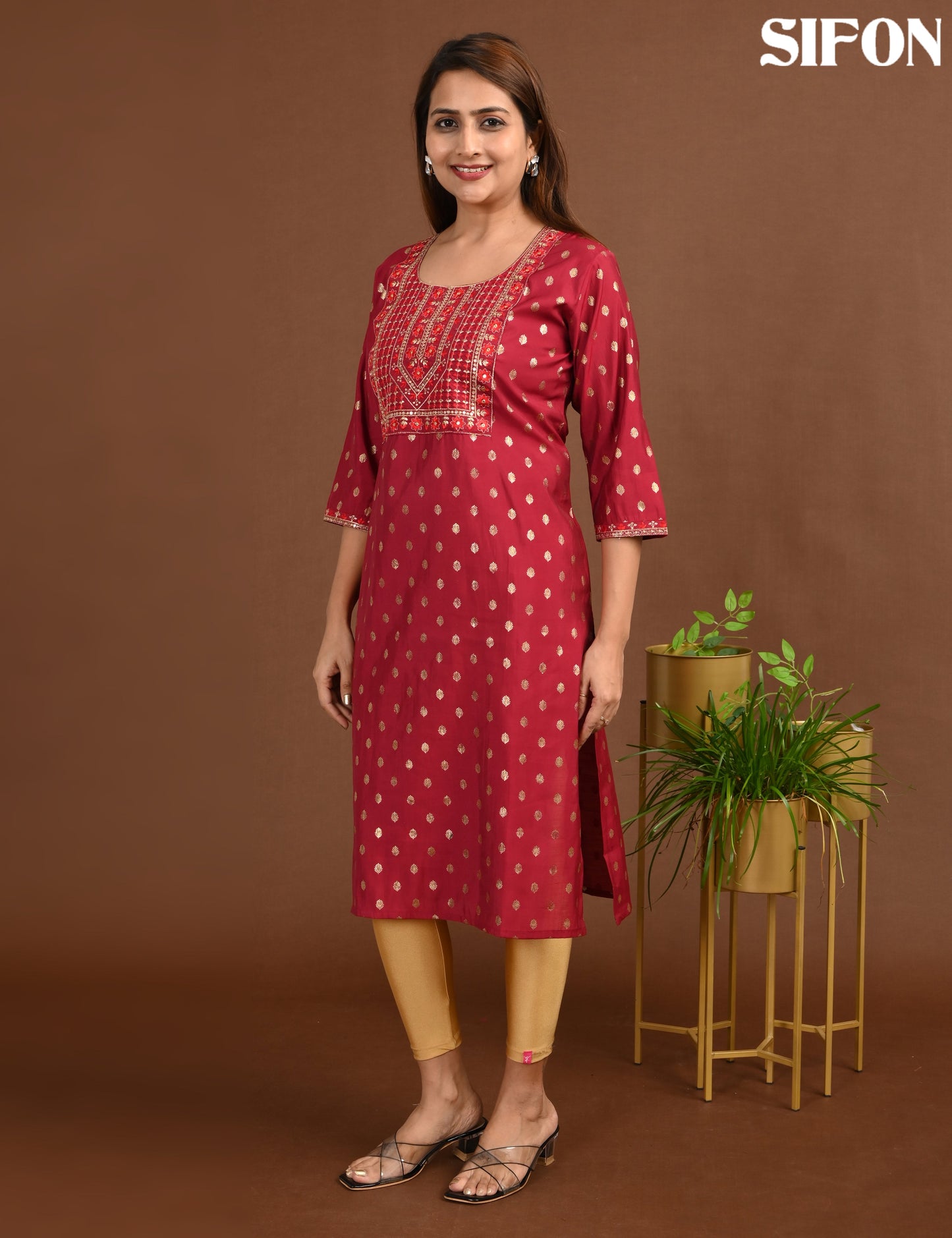 SIFON | ROMAN SILK BIG EMBROIDERY | 1700