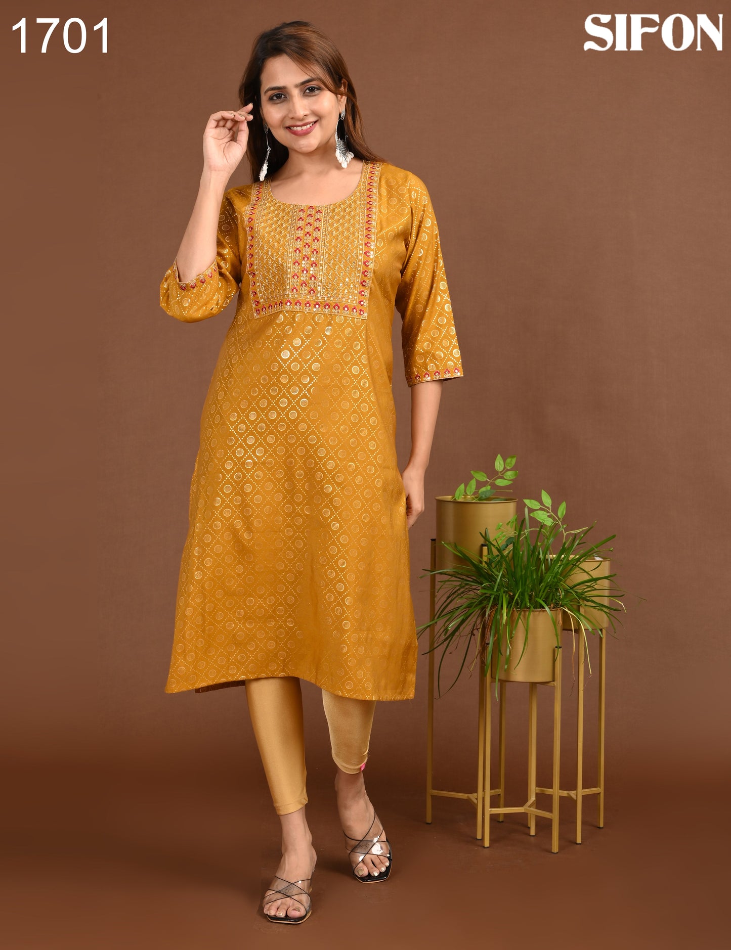 SIFON | ROMAN SILK BIG EMBROIDERY | 1701