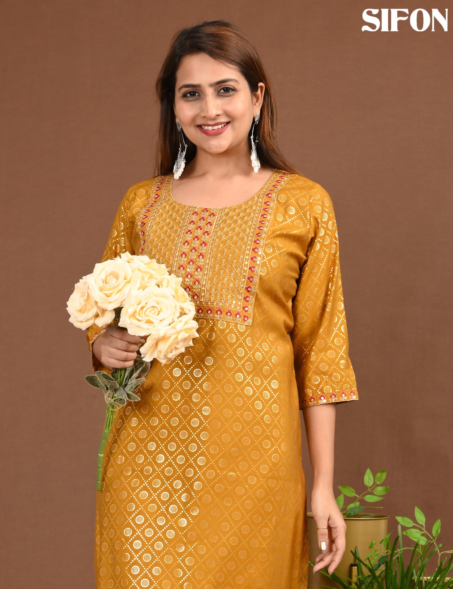 SIFON | ROMAN SILK BIG EMBROIDERY | 1701