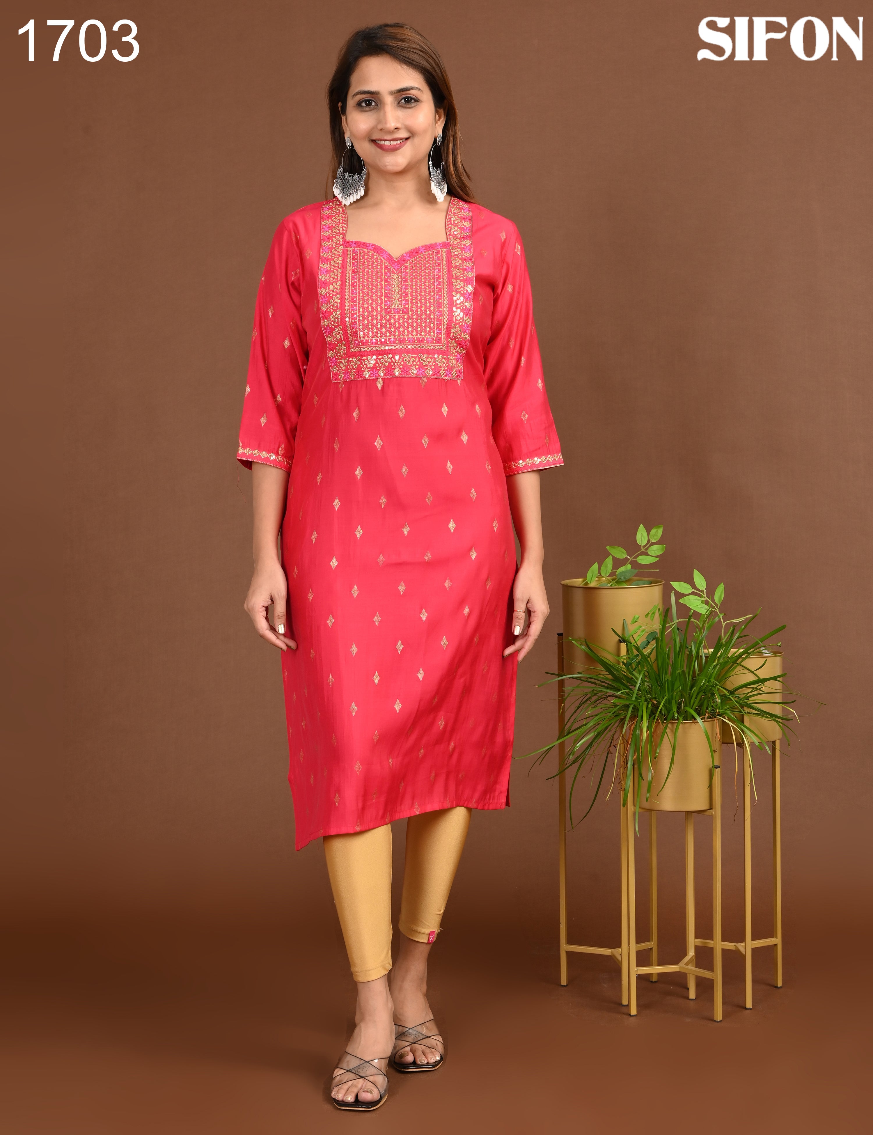 SIFON | ROMAN SILK BIG EMBROIDERY | 1703