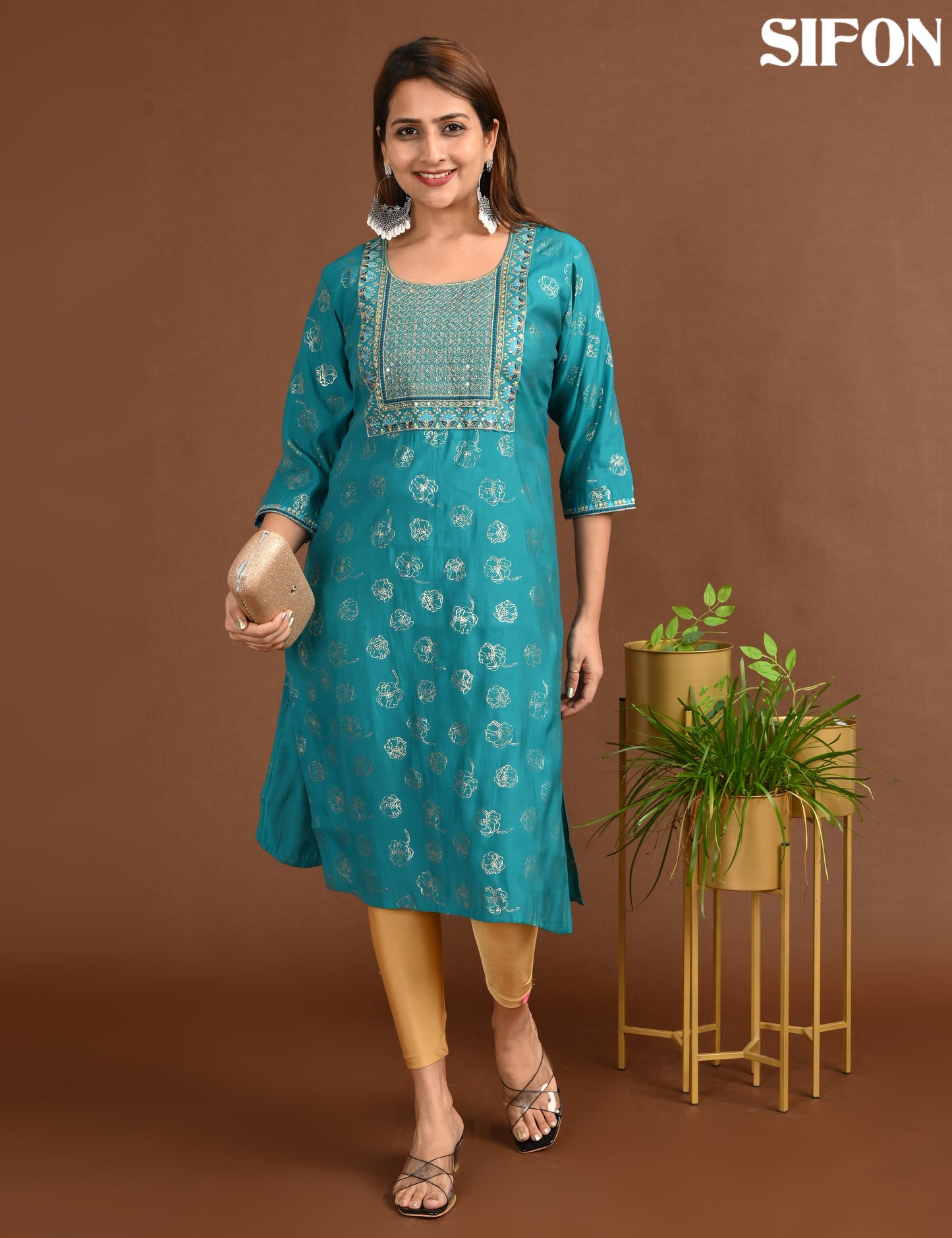 SIFON | ROMAN SILK BIG EMBROIDERY | 1704