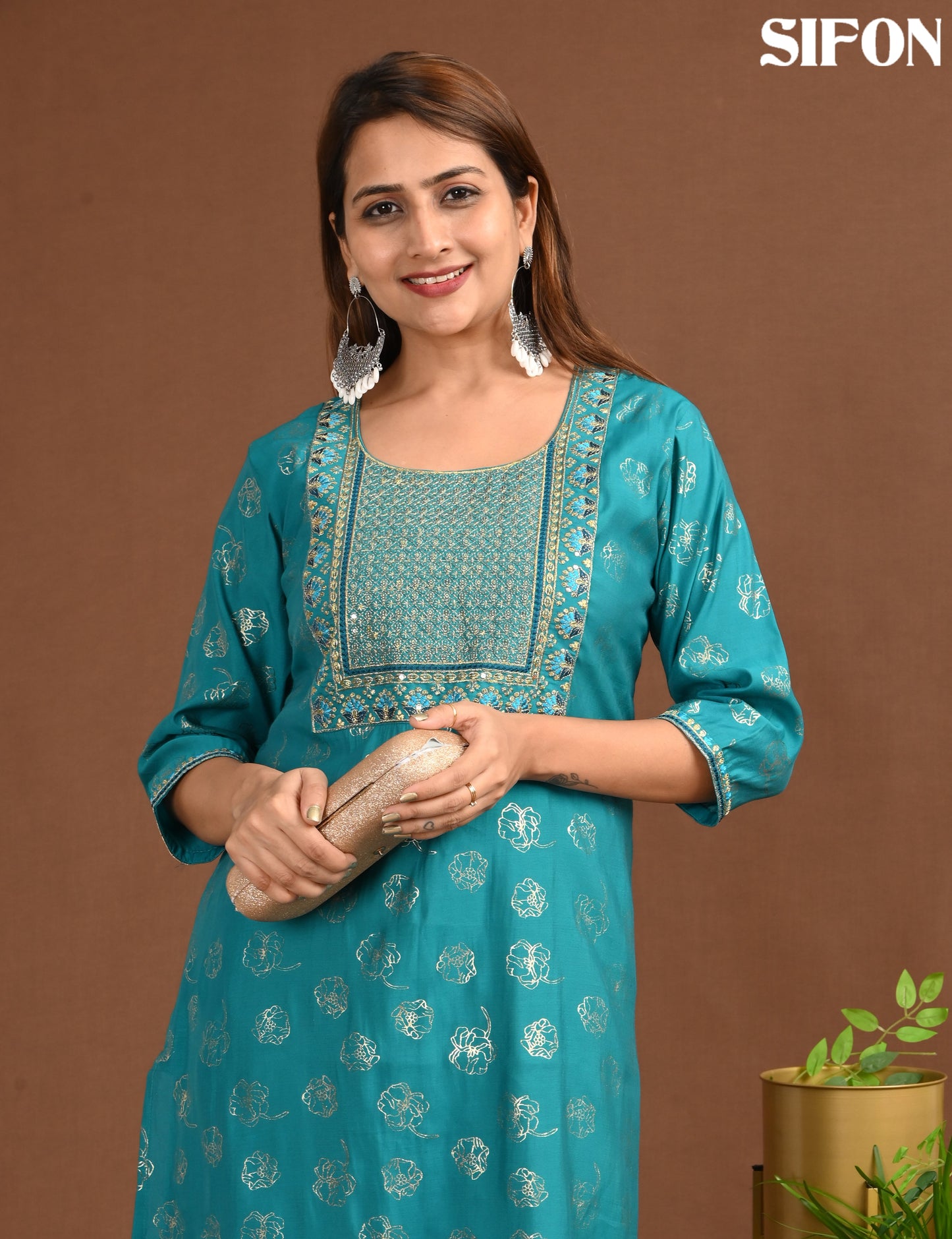 SIFON | ROMAN SILK BIG EMBROIDERY | 1704