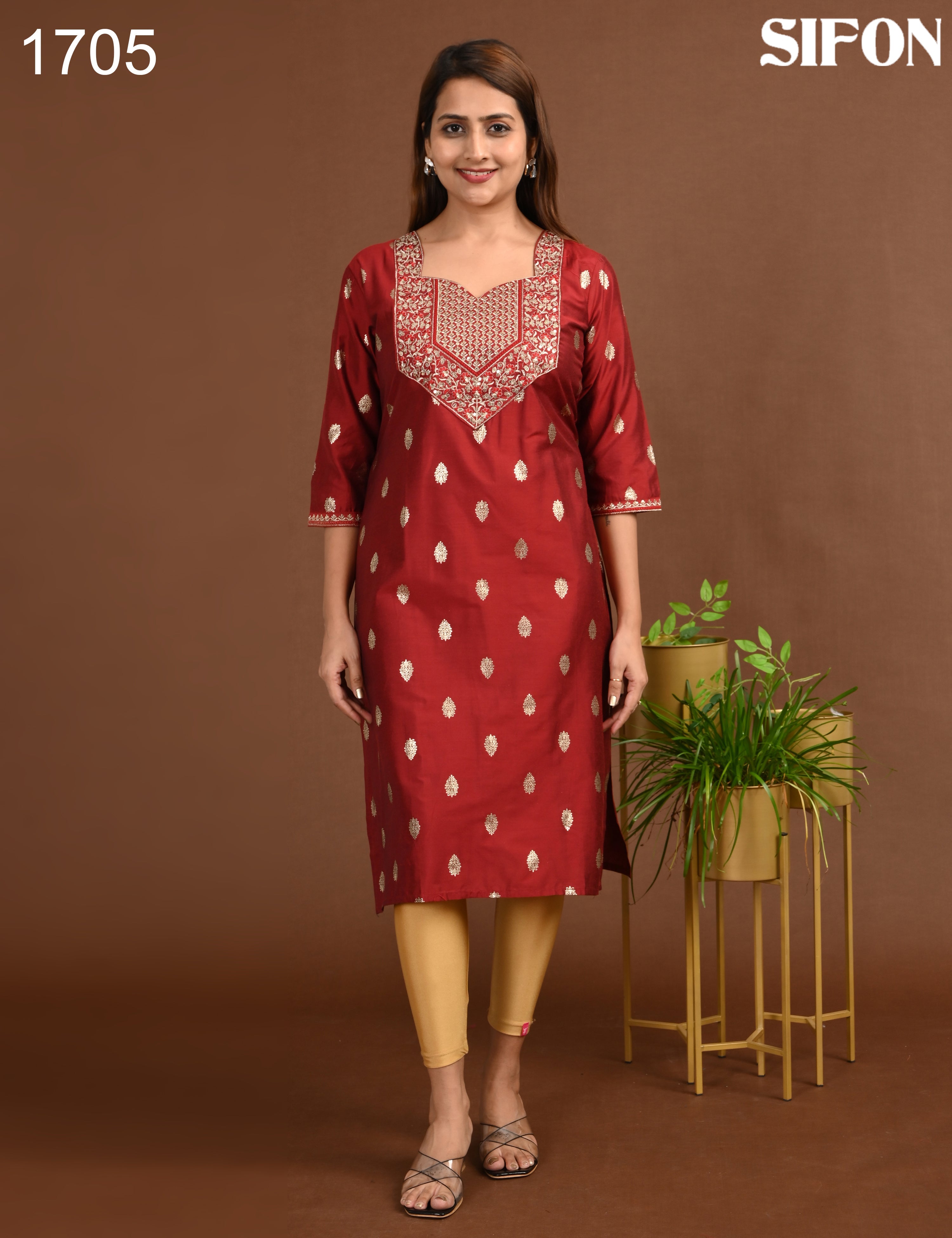 SIFON | ROMAN SILK BIG EMBROIDERY | 1705