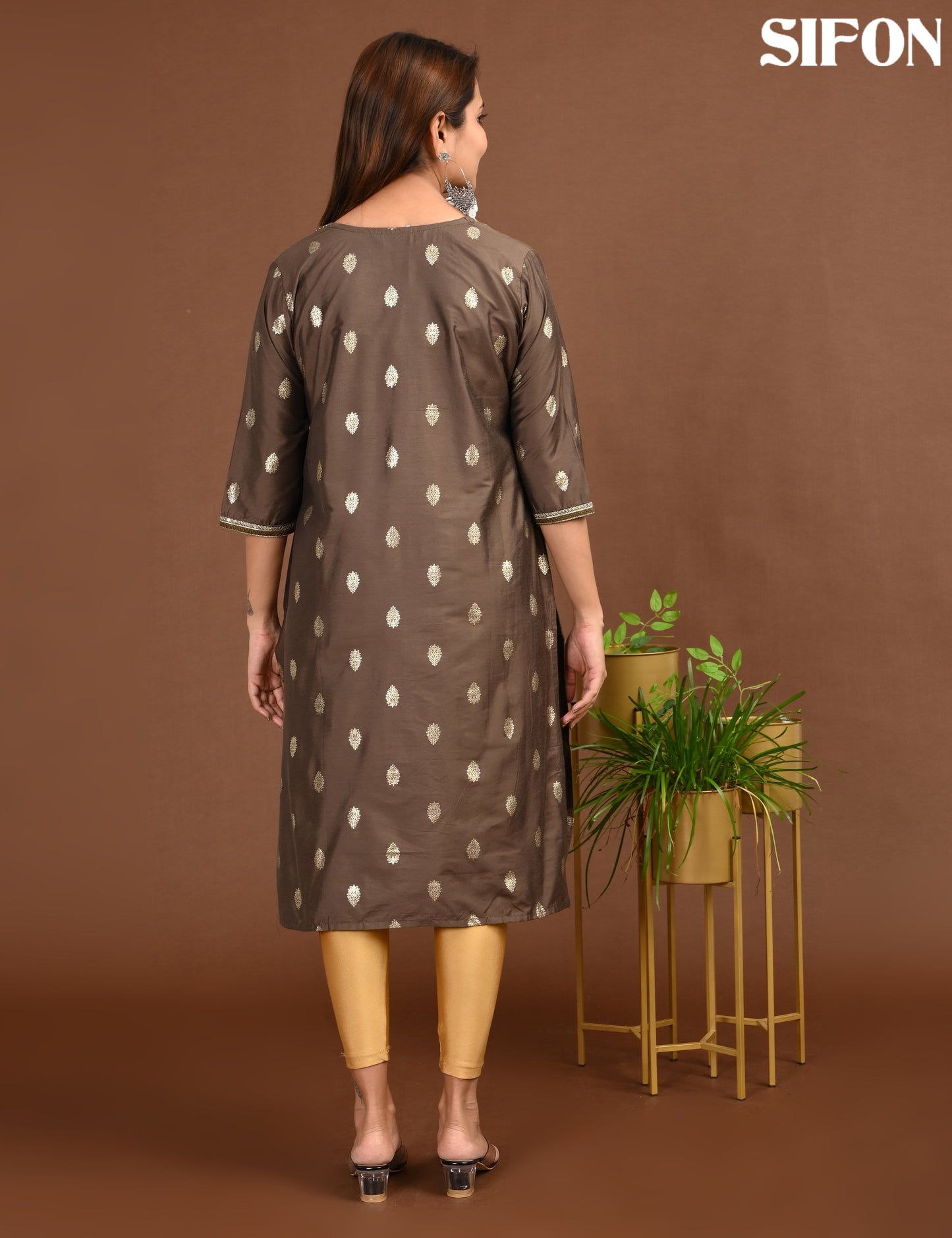 SIFON | ROMAN SILK BIG EMROIDERY | 1706