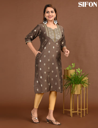 SIFON | ROMAN SILK BIG EMROIDERY | 1706