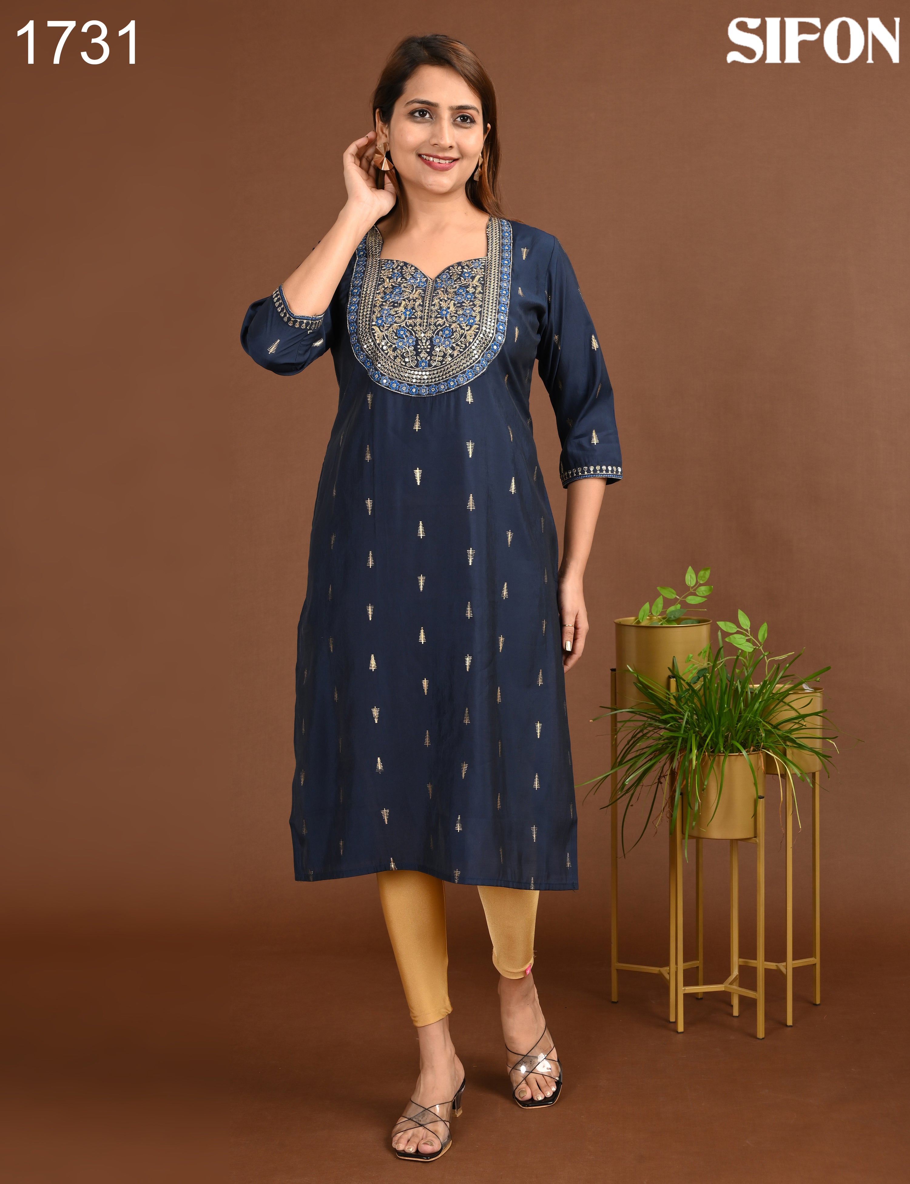 SIFON | ROMAN SILK BIG EMBROIDERY | 1731
