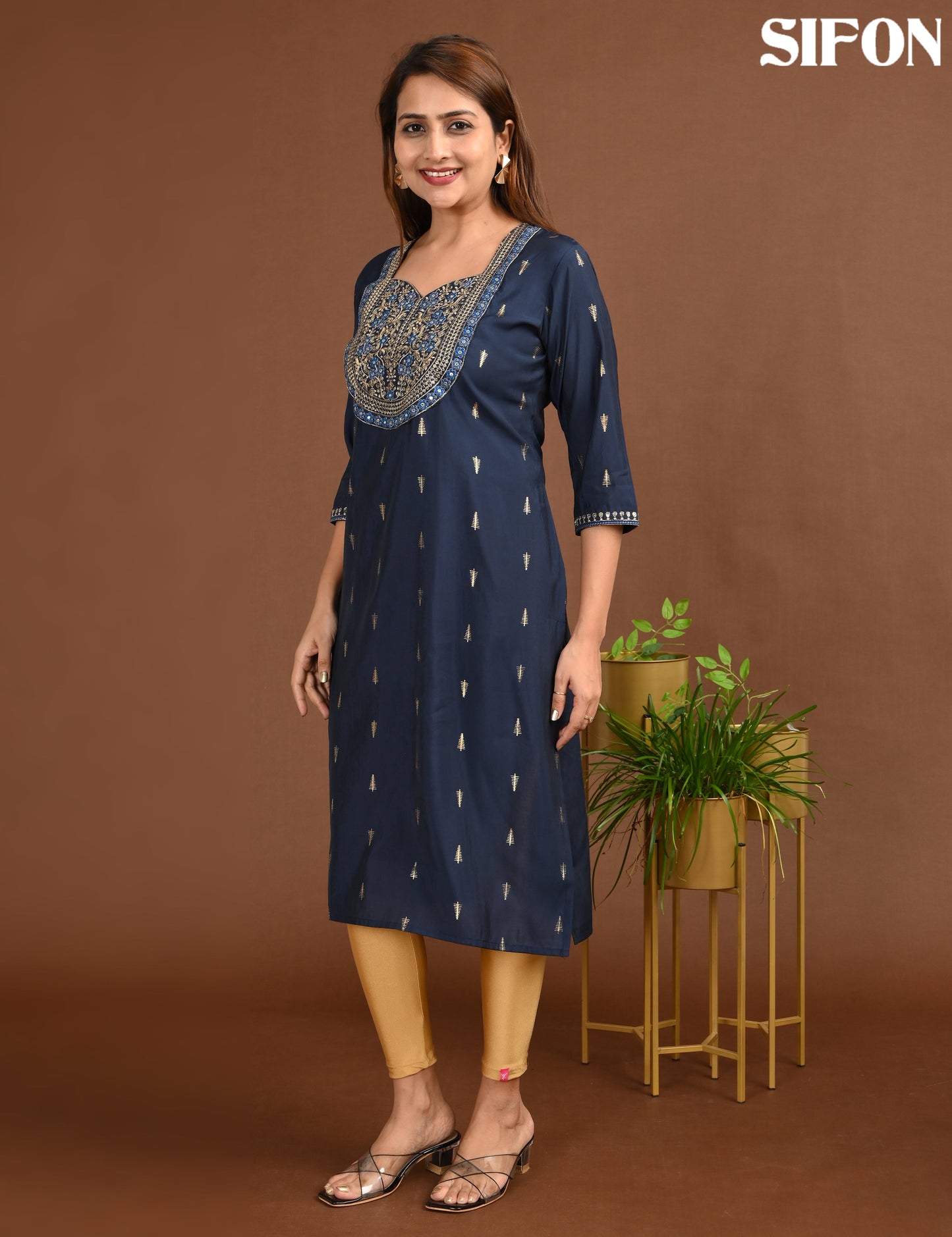 SIFON | ROMAN SILK BIG EMBROIDERY | 1731