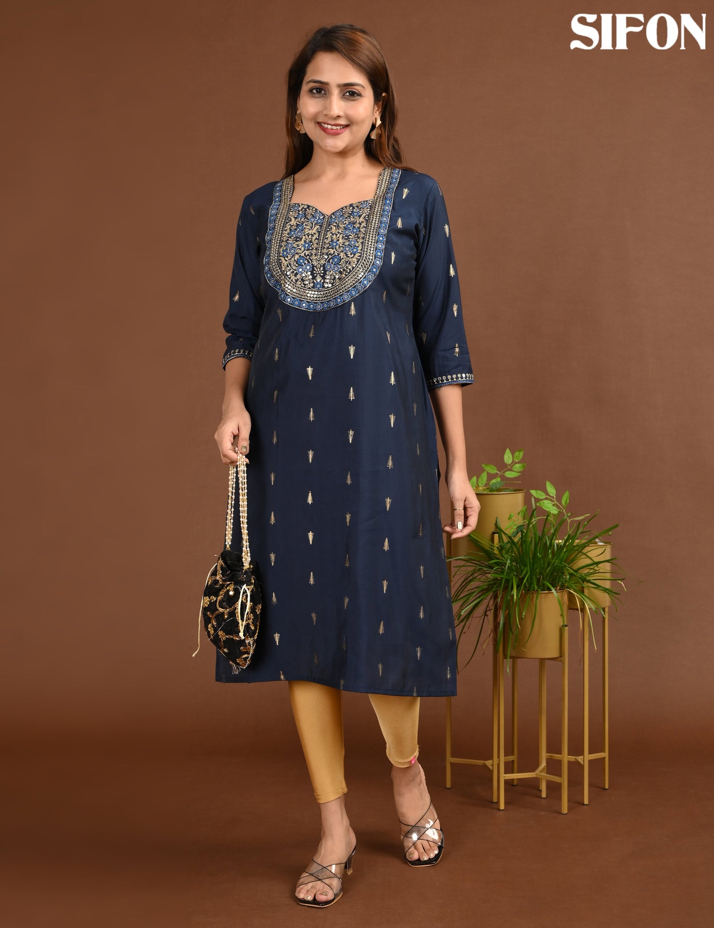 SIFON | ROMAN SILK BIG EMBROIDERY | 1731