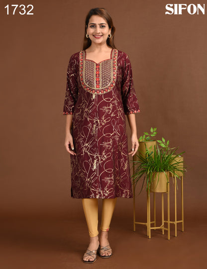 SIFON | ROMAN SILK BIG EMBROIDERY | 1732
