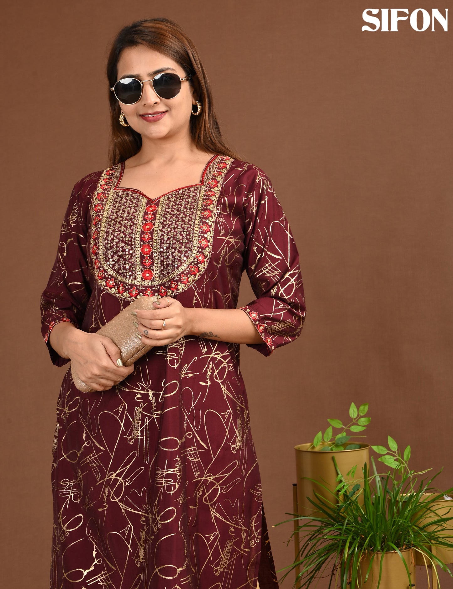 SIFON | ROMAN SILK BIG EMBROIDERY | 1732