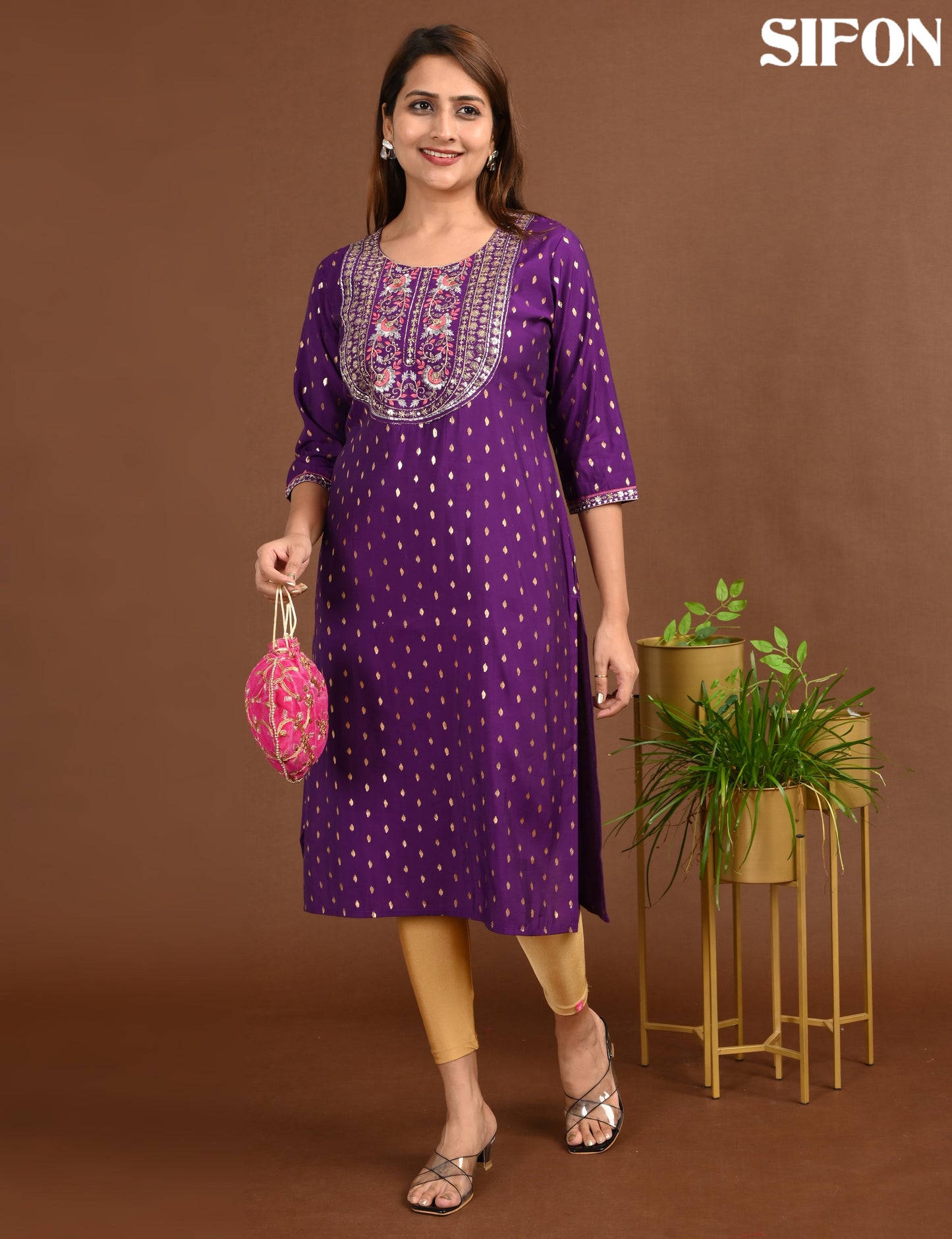 SIFON | ROMAN SILK BIG EMBROIDERY | 1733