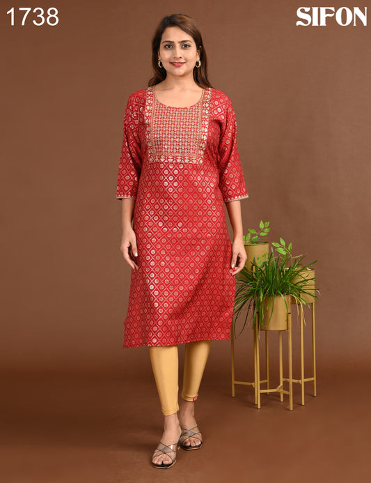 SIFON  | 1738 | ROMAN SILK BIG EMBROIDERY