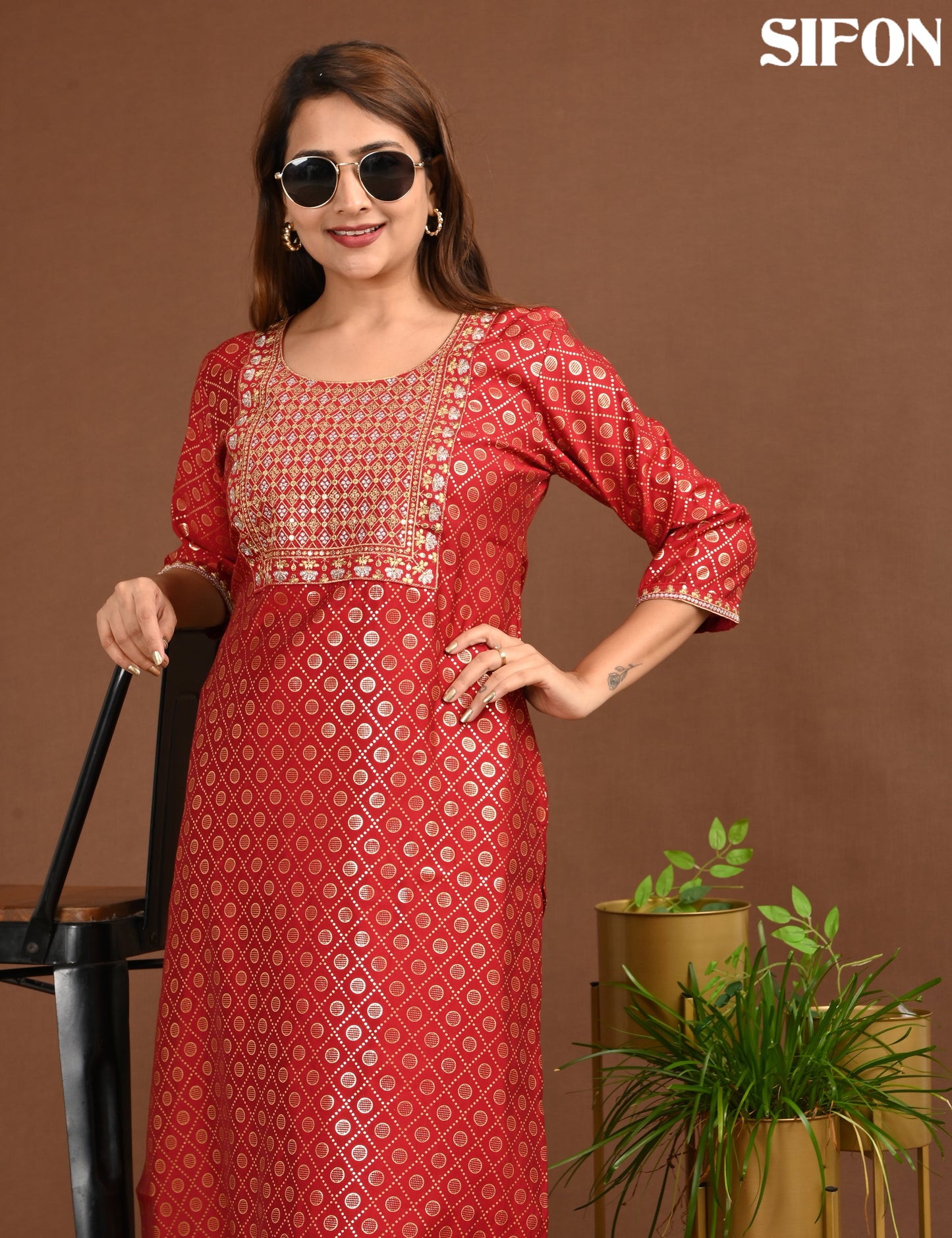 SIFON | ROMAN SILK BIG EMBROIDERY | 1738